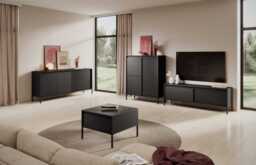Senne TV Cabinet 154cm - Beige 154cm - thumbnail 7