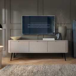 Zova TV Cabinet 168cm - White 168cm - thumbnail 2