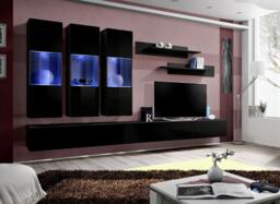 "Fly E2 Entertainment Unit For TVs Up To 75"" - Black 320cm"