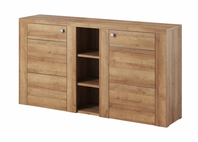 Larona 26 Sideboard Cabinet 155cm - Oak Riviera 155cm - image 1