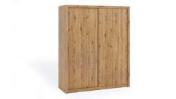 Bono Sliding Door Wardrobe 180cm - White Matt 180cm - thumbnail 5