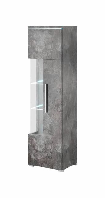 India 06 Tall Display Cabinet 45cm - Schiefer 45cm - image 1