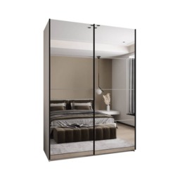 Trosa II Sliding Door Wardrobe 180cm - Black 180cm - thumbnail 3