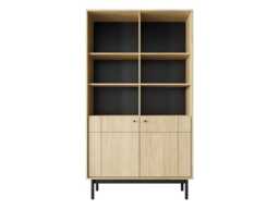 Japandi Bookcase 104cm - Oak Linea 104cm - thumbnail 7