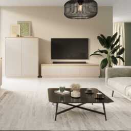 Royal Sideboard Cabinet 104cm - Beige 104cm - thumbnail 4