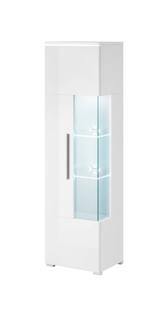 India 05 Tall Display Cabinet 45cm - White 45cm - image 1