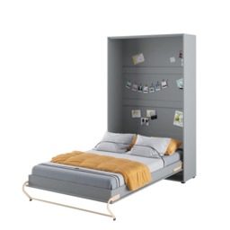 CP-02 Vertical Wall Bed Concept 120cm - White Gloss 120 x 200cm - thumbnail 8