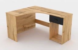 Corner Desk 155cm - Oak Wotan 155cm - thumbnail 7
