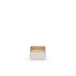 Hiro Bedside Table 53cm - Beige 53cm - thumbnail 4
