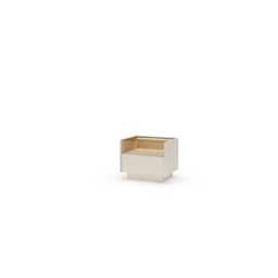 Hiro Bedside Table 53cm - Beige 53cm - thumbnail 2