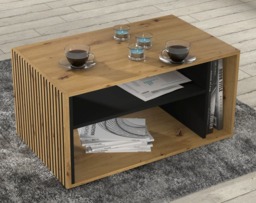 Auris Coffee Table 88cm - Oak Artisan 88cm - thumbnail 3