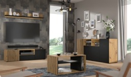 Auris Coffee Table 88cm - Oak Artisan 88cm - thumbnail 4