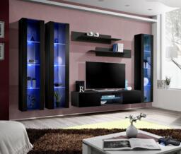 "Fly P2 Entertainment Unit For TVs Up To 60"" - White 310cm" - thumbnail 2