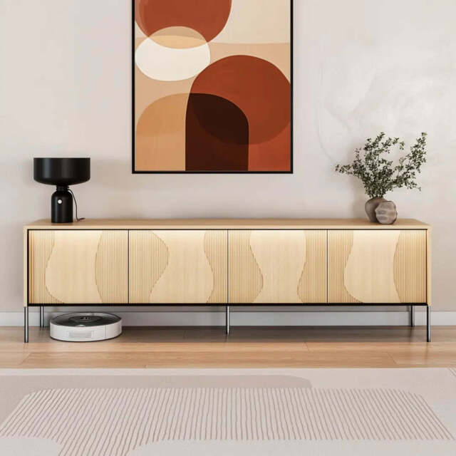 Flow FW-05 TV Cabinet 193cm - Oak Vincenza 193cm - image 1