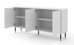 Sherwood Sideboard Cabinet 180cm - White - thumbnail 2
