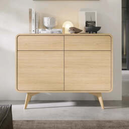 Helion Sideboard Cabinet 108cm - Oak Vincenza 108cm - thumbnail 1
