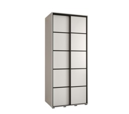 Cannes IV Sliding Door Wardrobe 120cm - Oak Artisan 120cm - thumbnail 3