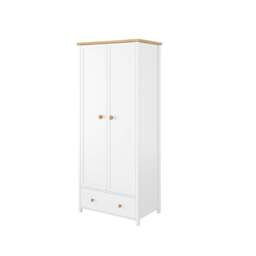 Story SO-12 Hinged Wardrobe 85cm - White Matt 85cm - thumbnail 1