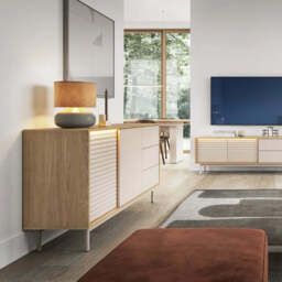 Tila Display Cabinet 100cm - Cashmere 100cm - thumbnail 5