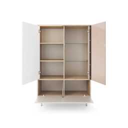 Tila Display Cabinet 100cm - Cashmere 100cm - thumbnail 3