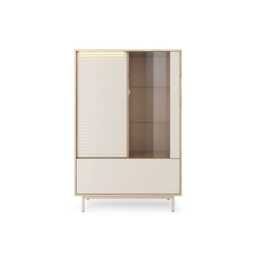 Tila Display Cabinet 100cm - Cashmere 100cm - thumbnail 2