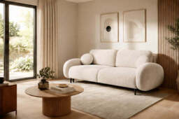 Sofa Bed Soft - 232cm 109cm Brown 25 - thumbnail 7