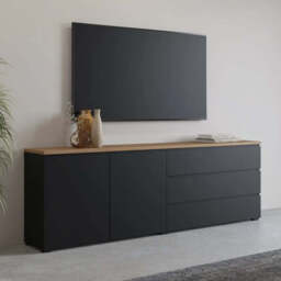 Modo Sideboard Cabinet 200cm - White 200cm - thumbnail 7