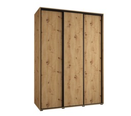 Cannes I Sliding Door Wardrobe 170cm - Oak Artisan 170cm - thumbnail 2