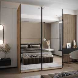 Trosa II Sliding Door Wardrobe 170cm - White 170cm - thumbnail 4