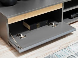 "Modo Entertainment Unit For TVs Up To 49"" - Grey Matt 175cm" - thumbnail 3