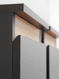 "Modo Entertainment Unit For TVs Up To 49"" - Grey Matt 175cm" - thumbnail 6