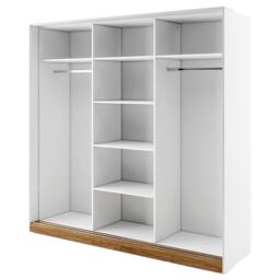 Dentro 01 Sliding Door Wardrobe 220cm - White Matt 220cm - thumbnail 2