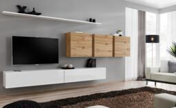 "Switch VII Entertainment Unit For TVs Up To 49"" - Graphite 340cm White" - thumbnail 8
