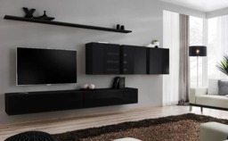 "Switch VII Entertainment Unit For TVs Up To 49"" - Graphite 340cm White" - thumbnail 4