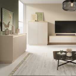 Royal Sideboard Cabinet 154cm - Beige 154cm - thumbnail 4