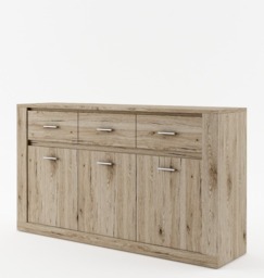 Idea ID-09 Sideboard Cabinet 160cm - White Matt 160cm - thumbnail 6