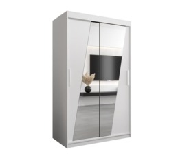 Rhomb Sliding Door Wardrobe 120cm - Oak Artisan 120cm - thumbnail 7