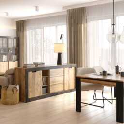 Tudor 94 Dining Table 195cm - Oak Sandal 195cm - thumbnail 5