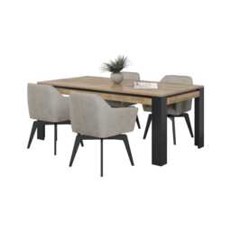 Tudor 94 Dining Table 195cm - Oak Sandal 195cm - thumbnail 2