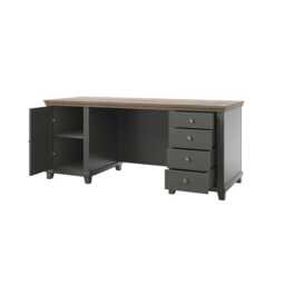 Evora Office Desk 180cm - Green 180cm - thumbnail 3