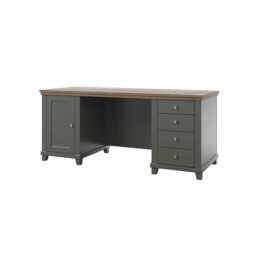 Evora Office Desk 180cm - Green 180cm - thumbnail 2
