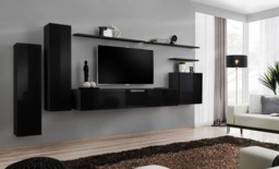 "Switch I Entertainment Unit For TVs Up To 75"" - Graphite 330cm Graphite" - thumbnail 4