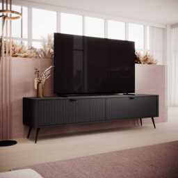 Lante TV Cabinet 200cm - Black 200cm