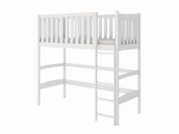 Wooden Loft Bed Laura - Pine Without Mattress - thumbnail 6