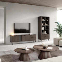 Veris TV Cabinet 195cm - Oak Dunin 195cm - thumbnail 8