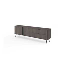 Veris TV Cabinet 195cm - Oak Dunin 195cm - thumbnail 2