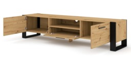 Nuka TV Cabinet 200cm - White 200cm - thumbnail 2