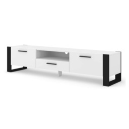 Nuka TV Cabinet 200cm - White 200cm - thumbnail 4