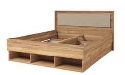 Impressio 31 Divan Bed [EU King] - Oak Mauvella 160 x 200cm - thumbnail 3