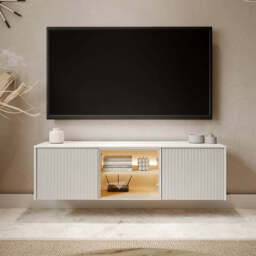 Liba Floating TV Cabinet 147cm - White 147cm